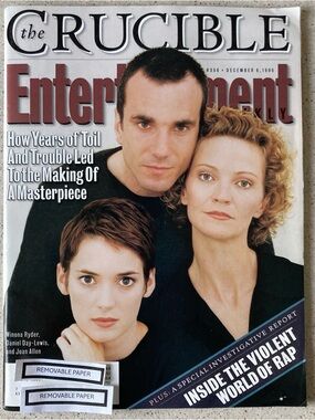 Entertainment Weekly Magazine The Crucible Daniel Day-Lewis Dec 6 1996 - Address
